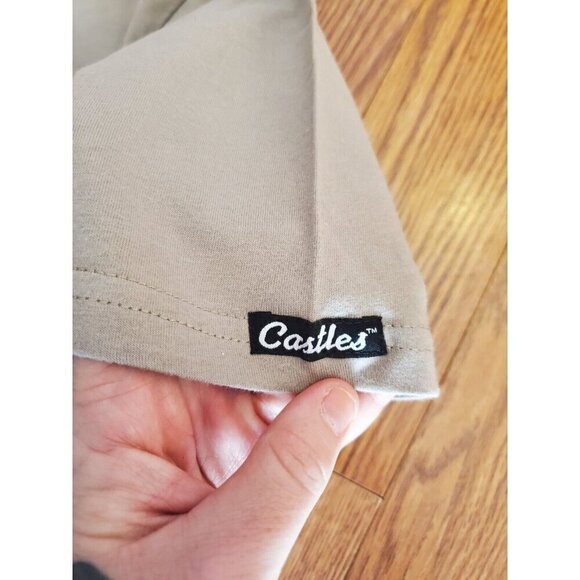 Crooks & Castles Mens 2XL Death Row Records Core Graphic Tee T-Shirt Tan NWT - Picture 8 of 9